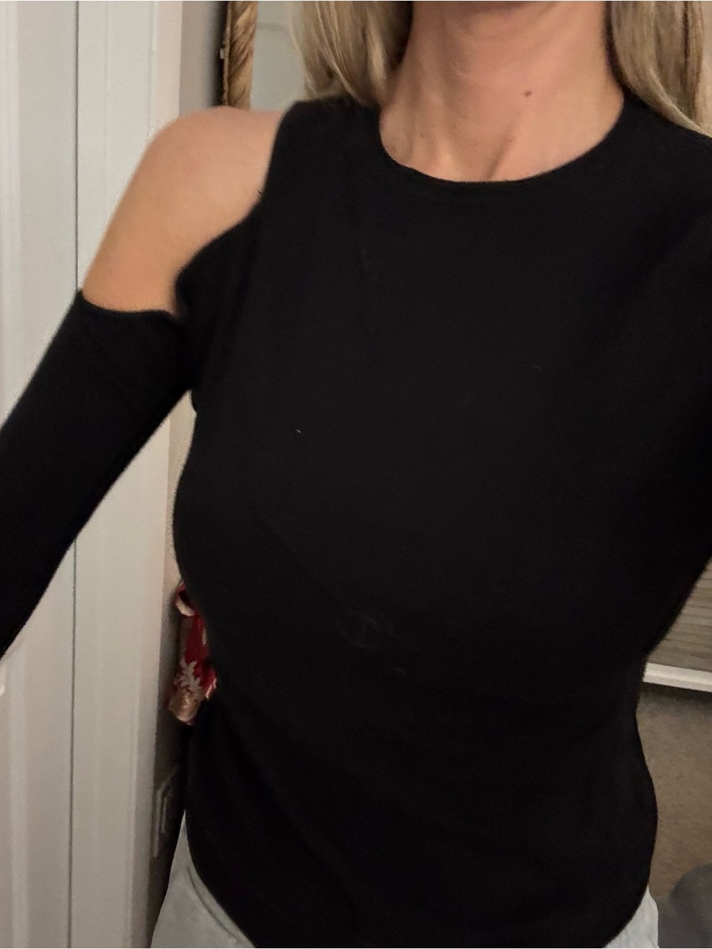 aqua open sleeve sweater